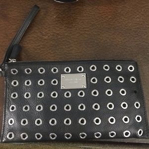 Black Michael Kors wristlet/clutch